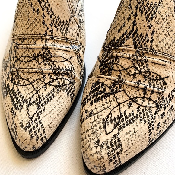 Chilis snake skin booties s8 - Picture 7 of 10